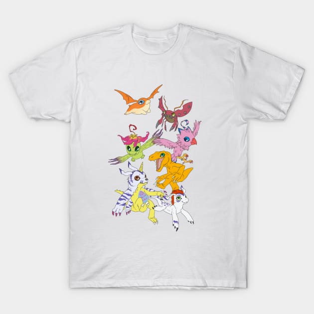 Digivolve! T-Shirt by owlapin